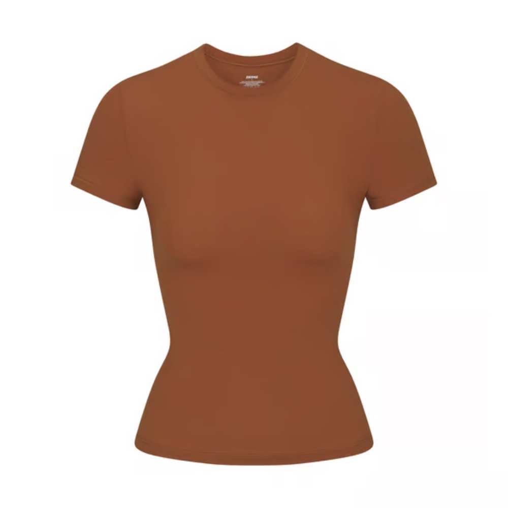 Skims fits everybody bronze t shirt size XS